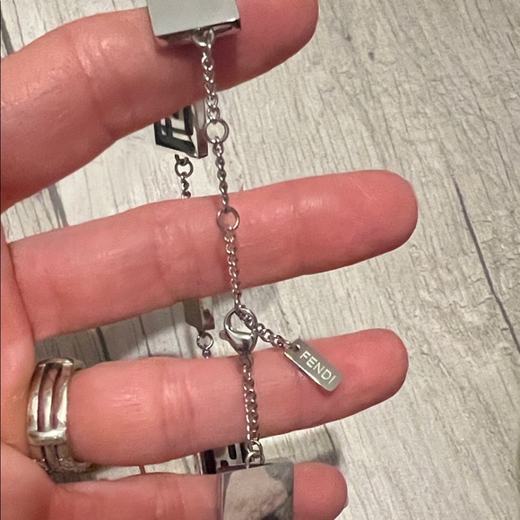 Silver and Black Fashion Bracelet - Picture 5 of 5